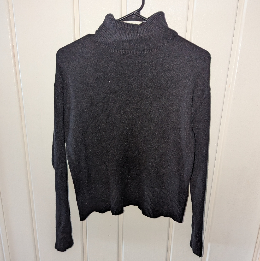 Black Turtleneck Sweater